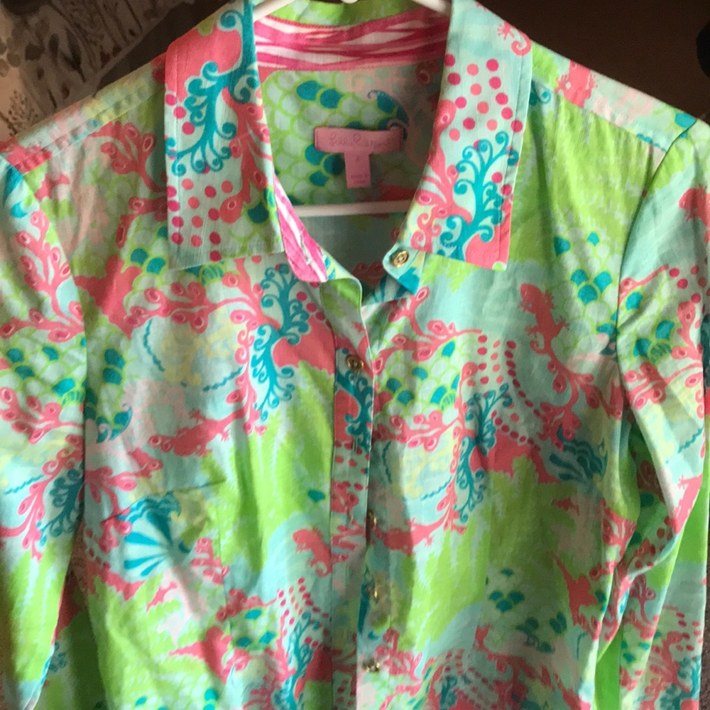 Lilly Pulitzer button up